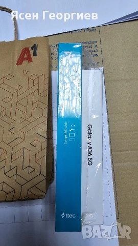 Смартфон GSM SAMSUNG GALAXY A36 5G 128/6 WHITE 6.70 ", 128 GB, RAM 6 GB, 50+8+5 MP, 5G + Powerbank, снимка 4 - Samsung - 54801566