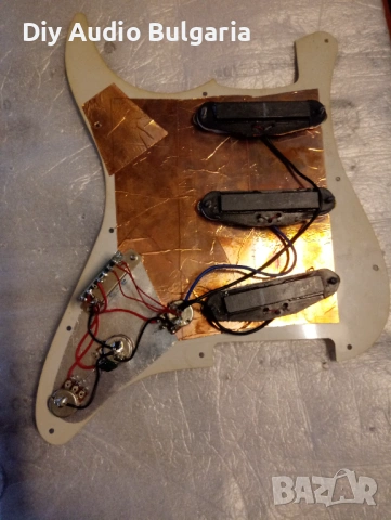 Пикгард Pickguard Squier Stratocaster, снимка 3 - Китари - 54828336