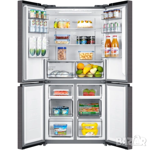 Хладилник Side by Side Midea MDRF632FGF28, снимка 2 - Хладилници - 54579354