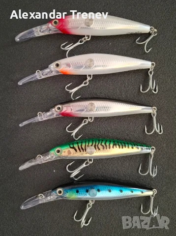 Воблери Rapala-класики за щука и сом, снимка 6 - Екипировка - 55512433