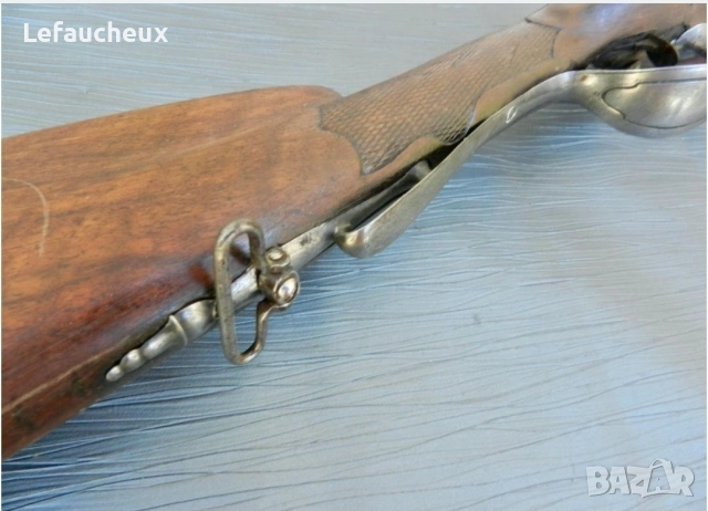 Антика пушка Капсулна двуцевка 20 кал, снимка 6 - Колекции - 54213009