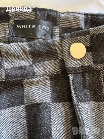 Нова карирана пола White Fox Boutique, размер S с етикет, снимка 3 - Поли - 55694346