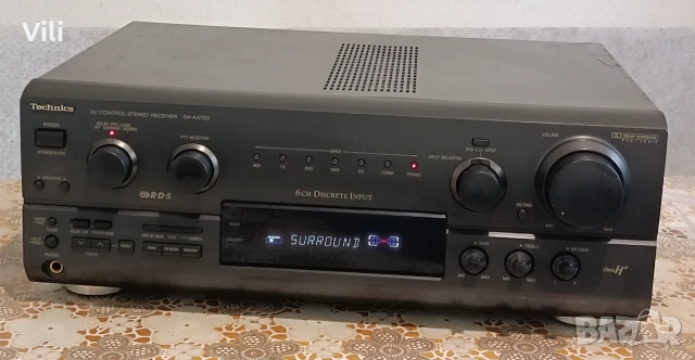  🔧 Technics SA-AX720 – За ремонт 🔧, снимка 6 - Ресийвъри, усилватели, смесителни пултове - 55192286