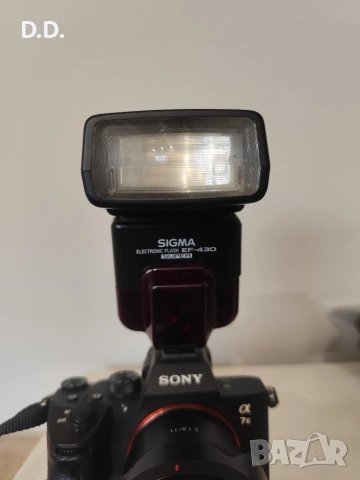 Светкавица Sigma EF-430 super, снимка 6 - Светкавици, студийно осветление - 53957605