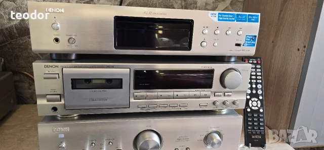 СЕТ**DENON PMA 720 AE**,DENON DCD 720 AЕ**&DENON DRM 740, снимка 2 - Аудиосистеми - 46758482