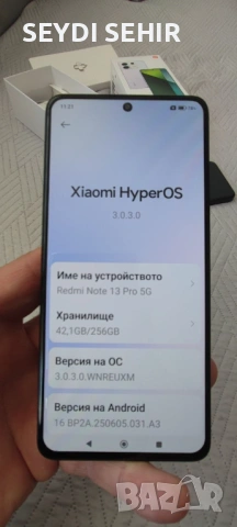 Xiaomi redmi note 13 pro 5G - 8 RAM/256 ROM-BLACK, снимка 8 - Xiaomi - 54299924