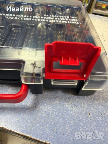 К-кг свредла за метал HSS от ф1мм - 10 мм  Red Line 170 броя , снимка 4 - Стругове - 53995690