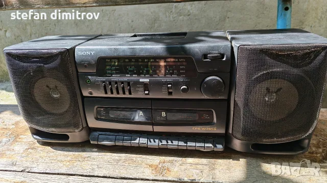 Sony CFS-W435S за ремонт или за части , снимка 2 - Радиокасетофони, транзистори - 55588973