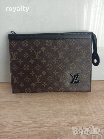 Louis Vuitton Нов Мъжки Кожен Клъч Луи Витон Различни Марки и Цветове , снимка 11 - Чанти - 55171855