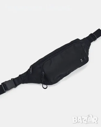 НОВА оригинална мъжка черна чанта чантичка за кръста "банан" crossbody bag UNDER ARMOUR от САЩ, снимка 2 - Чанти - 55606878