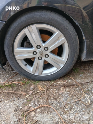 Джанти за Тойота 17 цола 5х114.3 ЕТ 45 60.1, снимка 4 - Гуми и джанти - 54089332