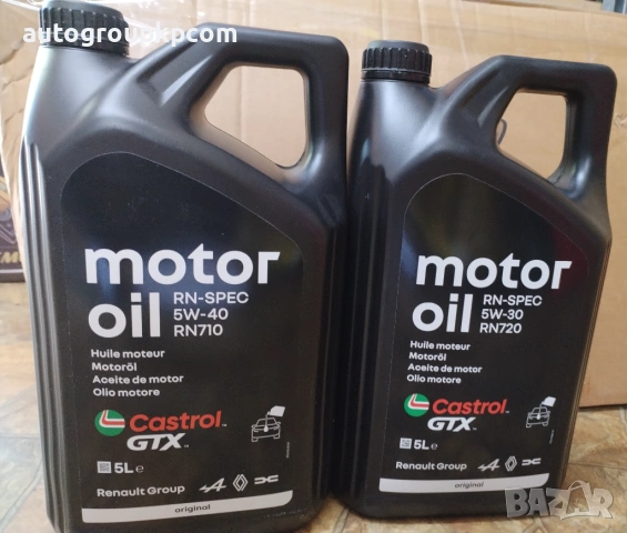 ДВИГАТЕЛНО МАСЛО RN 0720 - OE RENAULT 77 11 943 687 / 5W-30 - 5л + ПОДАРЪК