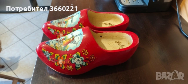 Холандски дървени обувки - сабо, снимка 2 - Ръчно изработени сувенири - 54308903