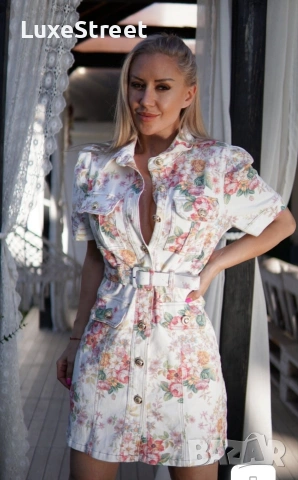 🌸 Елегантна Дамска  Рокля , снимка 2 - Рокли - 55150274