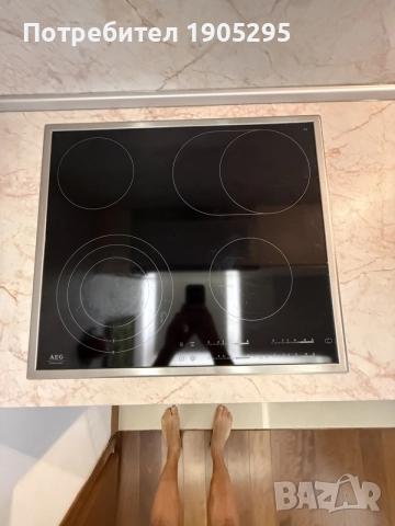 Продавам кухня 3,28м.  с фурна, плот и миялна AEG, хладилник Zanussi, аспиратор Teka, само за 1200€, снимка 3 - Кухни - 55216453