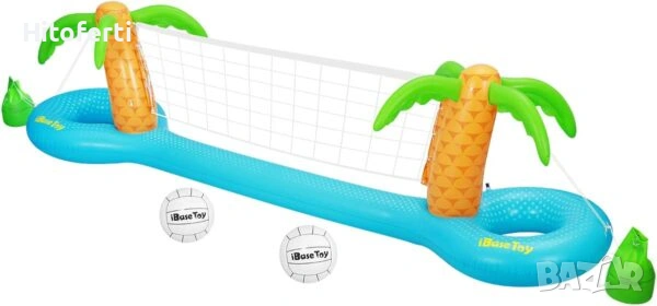 Надуваем комплект за игра на волейбол IBaseToy