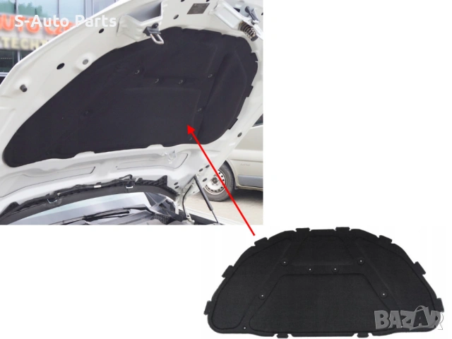 Изолация за преден капак на BMW X1 E84 (2009-2015) 51481234000, снимка 2 - Аксесоари и консумативи - 54037258