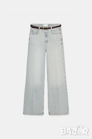 Дънки Zara нови, размер38, снимка 9 - Дънки - 54158020