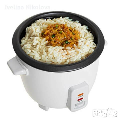 Компактна оризоварка 0.6L – Перфектен ориз всеки път, 300W, Автоматично поддържане на топлина