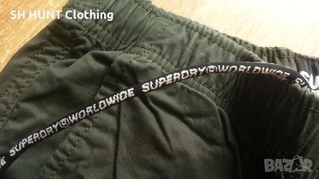 SUPERDRY Stretch Cargo Pant размер S / M еластичен карго панталон - 2462, снимка 13 - Панталони - 54160615