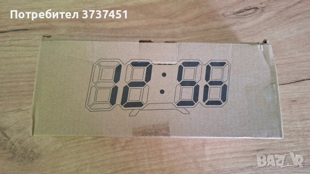 3D LED дигитален часовник, снимка 11 - Други стоки за дома - 55074421