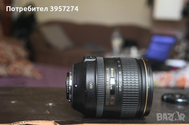Nikon 24-120/F4G ED VR Fullframe, снимка 4 - Фотоапарати - 54398447