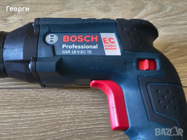 Винтоверт Bosch GSR 18 V-EC TE, снимка 2 - Винтоверти - 55499121