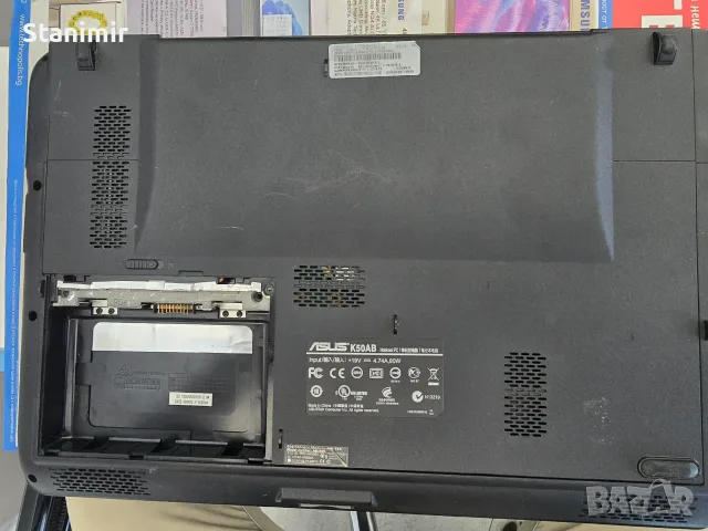 Лаптоп за части Asus K50AB Notebook PC, снимка 4 - Части за лаптопи - 55477484
