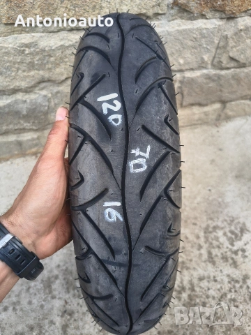 120 70 16 pirelli sport demon мото гуми предна гума