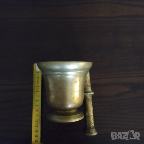 Хаванче / хаван (бронзов) за орехи, снимка 2 - Антикварни и старинни предмети - 55157177