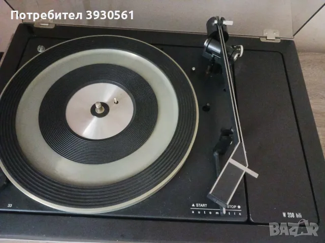 Лот два грамофона telefunken W268 hifi иW238 hifi, снимка 9 - Грамофони - 55684094