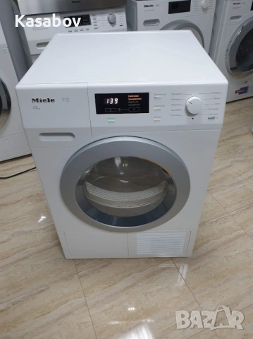 Сушилня Miele T1 - Термопомпа - Аларма - Подсветка -12м Гаранция Миеле, снимка 5 - Сушилни - 54876977