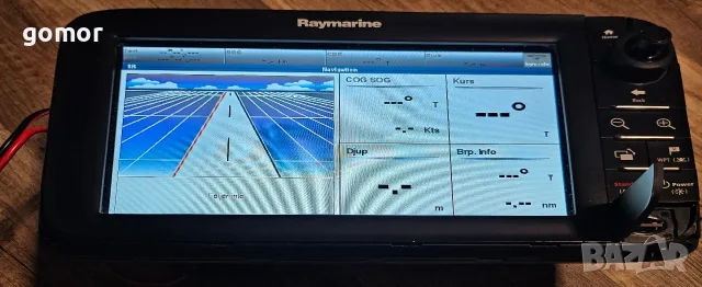 Raymarine c97 E70012 GPS сонар картограф радар 9” – работещ, снимка 14 - Garmin - 55630130
