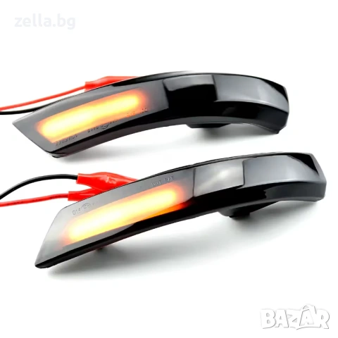 Динамични LED мигачи за странични огледала Ford Focus Mk2 Mk3 Mondeo Mk4 IP67 Plug&Play 10111, снимка 10 - Лед осветление - 54657869