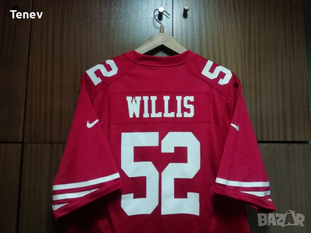 San Francisco 49ers Patrick Willis Nike jersey NFL оригинална тениска джърси XL-2XL, снимка 3 - Тениски - 43296276