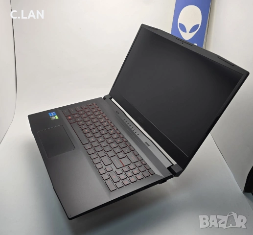 MSI Katana GF66 11UE i5 11400H/16GB/512SSD/1TB HDD/RTX3060-6GB/FHD/Подсветка, снимка 6 - Лаптопи за игри - 54262521