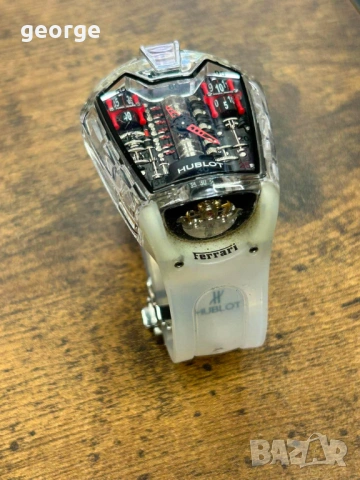 Часовник Hublot Ferrari, снимка 5 - Мъжки - 54836105