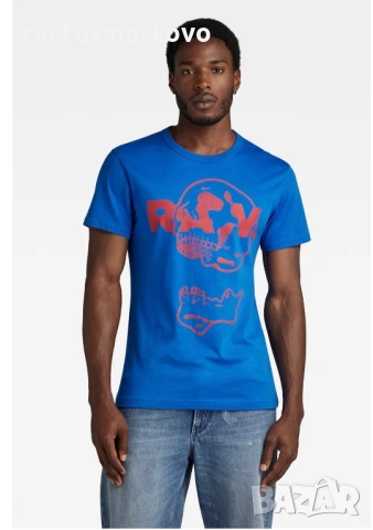 G-Star RAW - Тениска - XL, снимка 2 - Тениски - 54863874