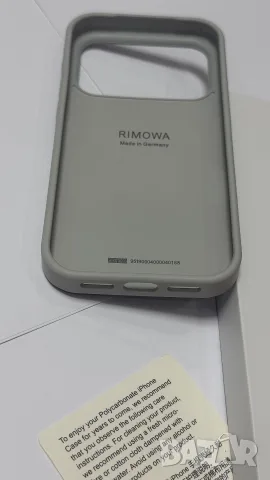 RIMOWA Aluminium Case за iPhone 17 Pro / Pro Max - Нов, снимка 14 - Калъфи, кейсове - 55395782