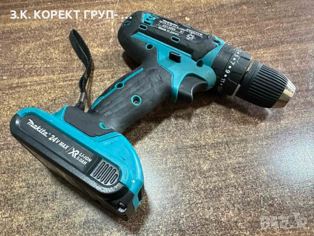 Акумулаторен винтоверт Makita 550dwe + зарядно и батерия, снимка 2 - Винтоверти - 54662443