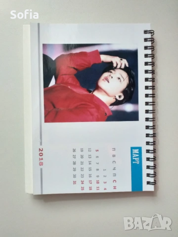 Уникален календар на BTS за фенове и колекционери 12 снимки, снимка 4 - Колекции - 54223594