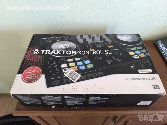 DJ Контролер Native Instruments Traktor Kontrol S2 MK2 – Като нов!, снимка 5 - Ресийвъри, усилватели, смесителни пултове - 55643218