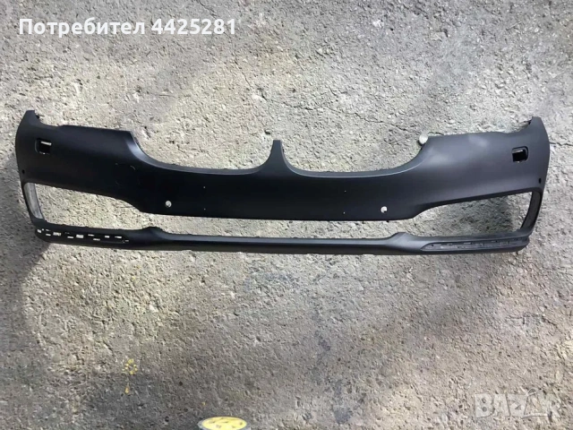 Предна броня BMW 7 G11/12, 2015- 2019г. #066V. версия с камера, снимка 2 - Части - 54652972