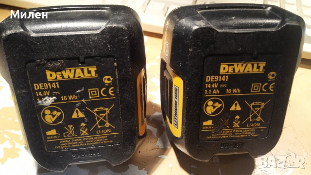 DeWalt 14.4V Li-Ion батерии , снимка 2 - Други инструменти - 54757053