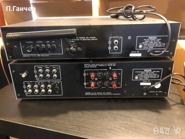 NIKKO NA-990,NT-990 Сет усилвател и тунер, снимка 6 - Ресийвъри, усилватели, смесителни пултове - 54376382