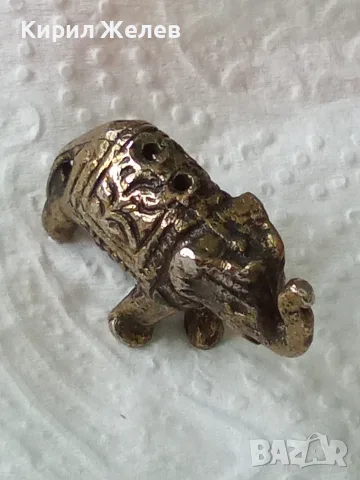 Бронзова фигурка на 🐘 слон 27186, снимка 7 - Колекции - 55322732