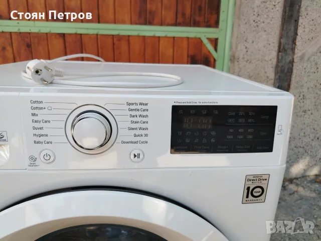 Пералня LG 7кг., снимка 6 - Перални - 55641303