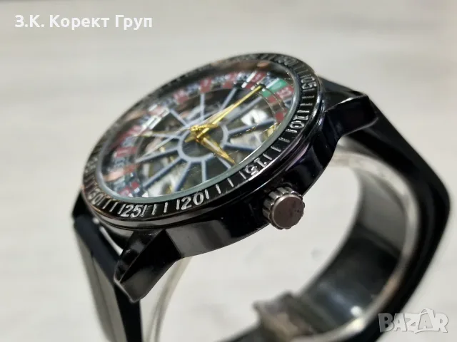 МЪЖКИ ЧАСОВНИК РУЛЕТКА, снимка 4 - Мъжки - 55697259