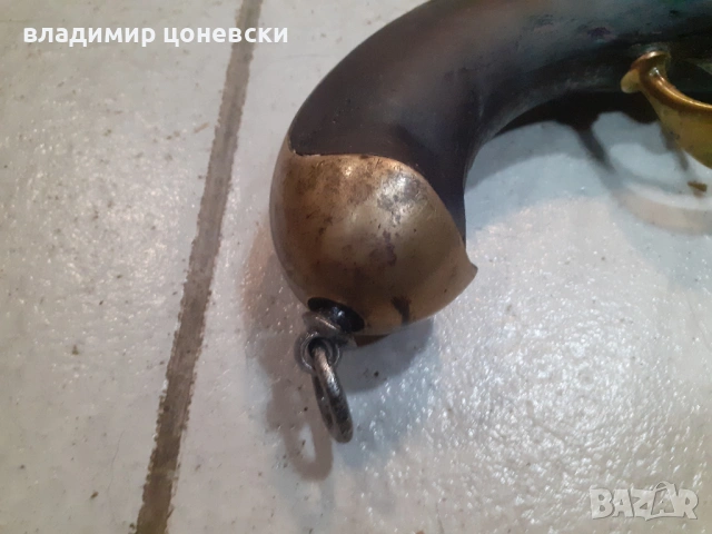 Френски капсулен наполеонов пистолет,пищов,оръжие, снимка 5 - Антикварни и старинни предмети - 54066985