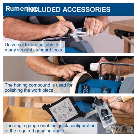 Машина за водно заточване Scheppach Tiger 5000s , снимка 10 - Други инструменти - 54043007